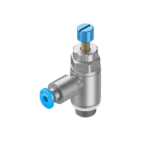 Festo One-Way Flow Control Valve GRLA-1/8-QS-3-RS-D GRLA-1/8-QS-3-RS-D - main